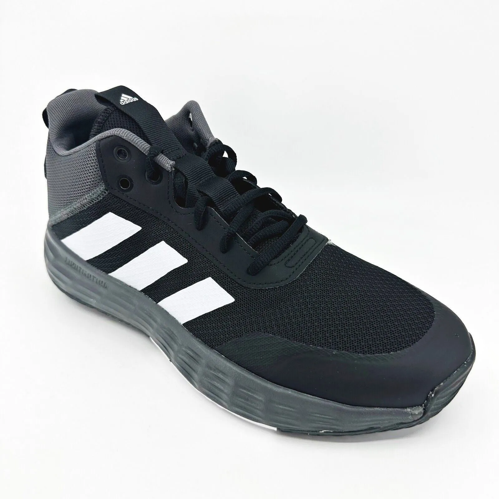 Adidas Own The Game 2.0 Black White Mens Basketball Shoes IF2683