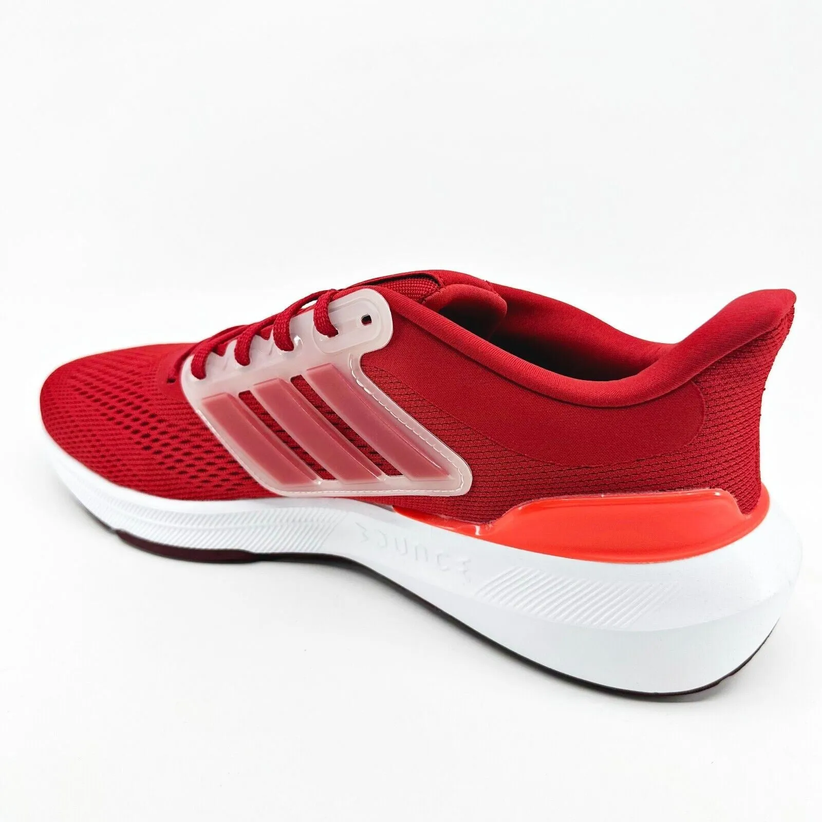 Adidas Ultrabounce White Scarlet Red Mens Running Shoes HP5775