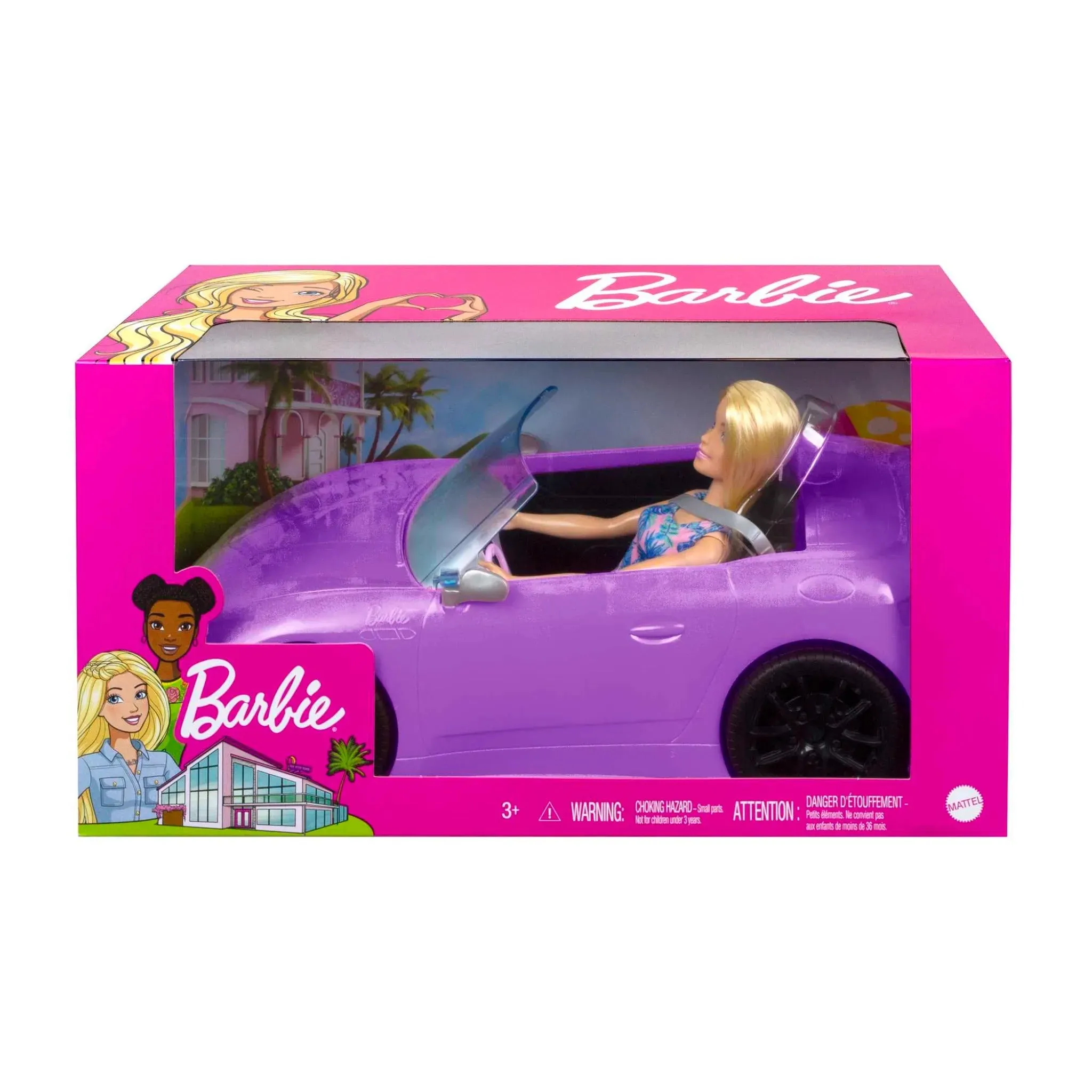 Barbie Doll N Convertible Car