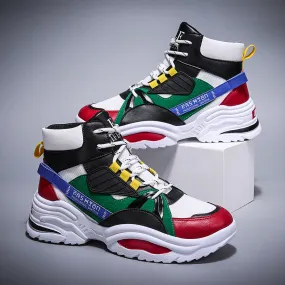 BIGFIRSE Sneakers for Men Lace-up Breathable Rubber Man Shoes Outdoor Leisure Shoes 2019  Zapatos Hombre Sneakers for Men Light