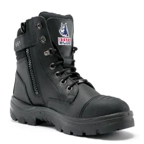 Black Southern Cross Zip® Work Boots 312661