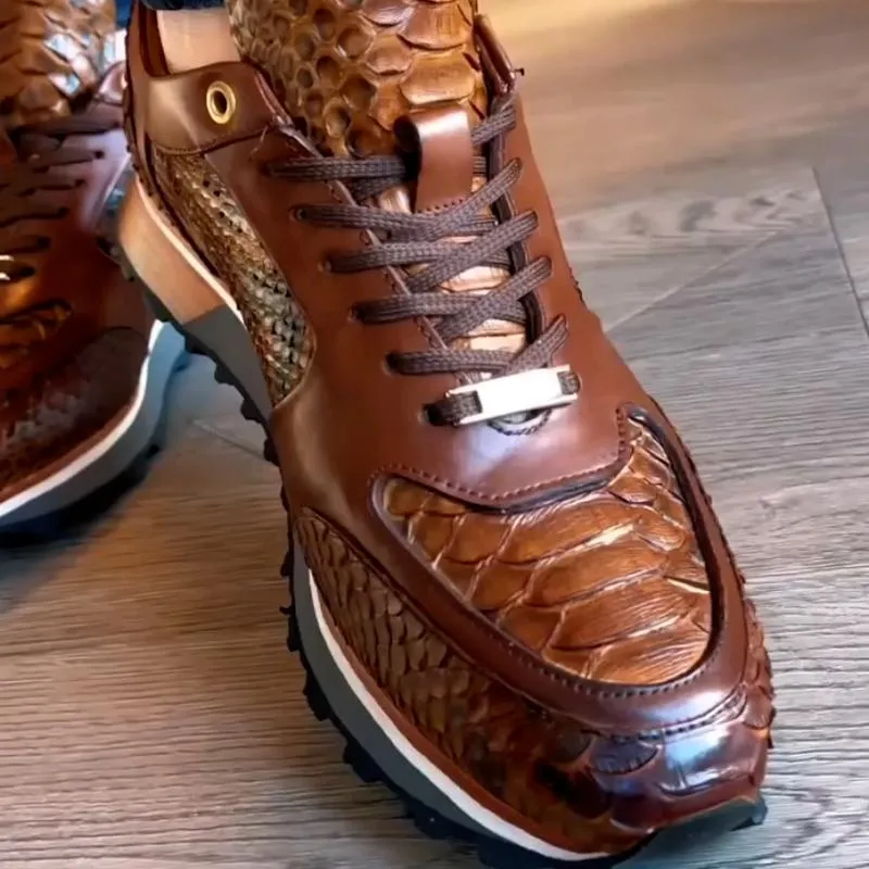 Brown Non-Slip Comfort Shoes