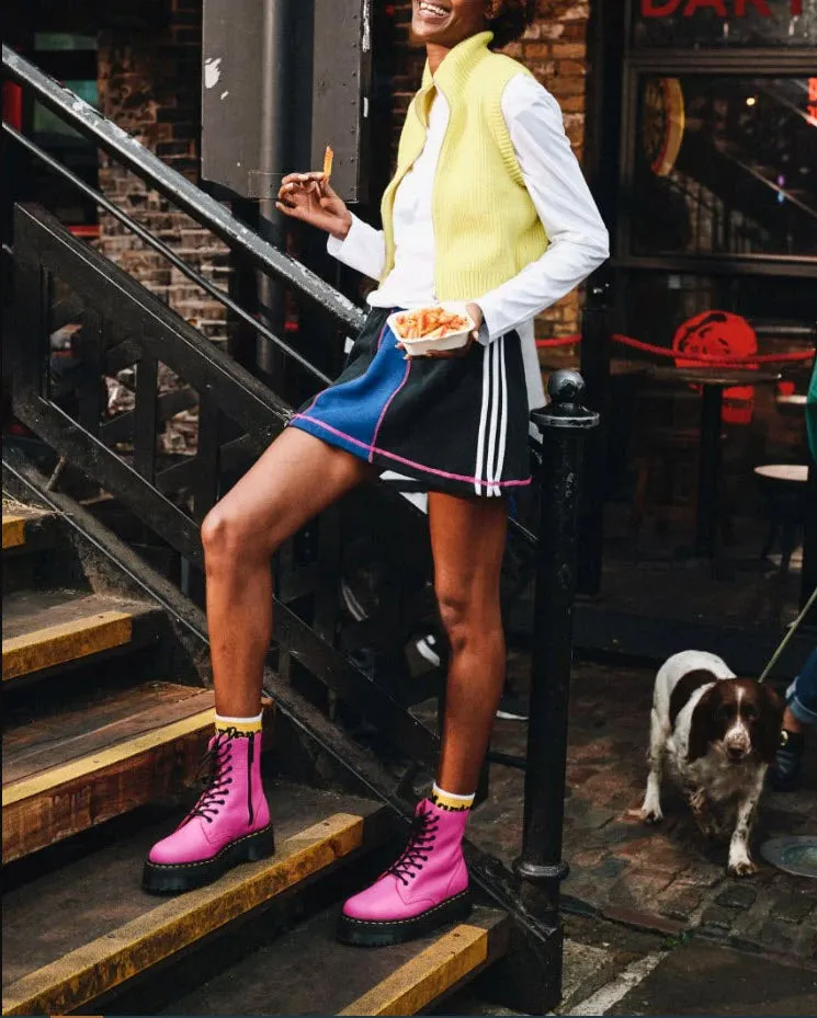 Dr Martens Jadon Thrift Pink Pisa