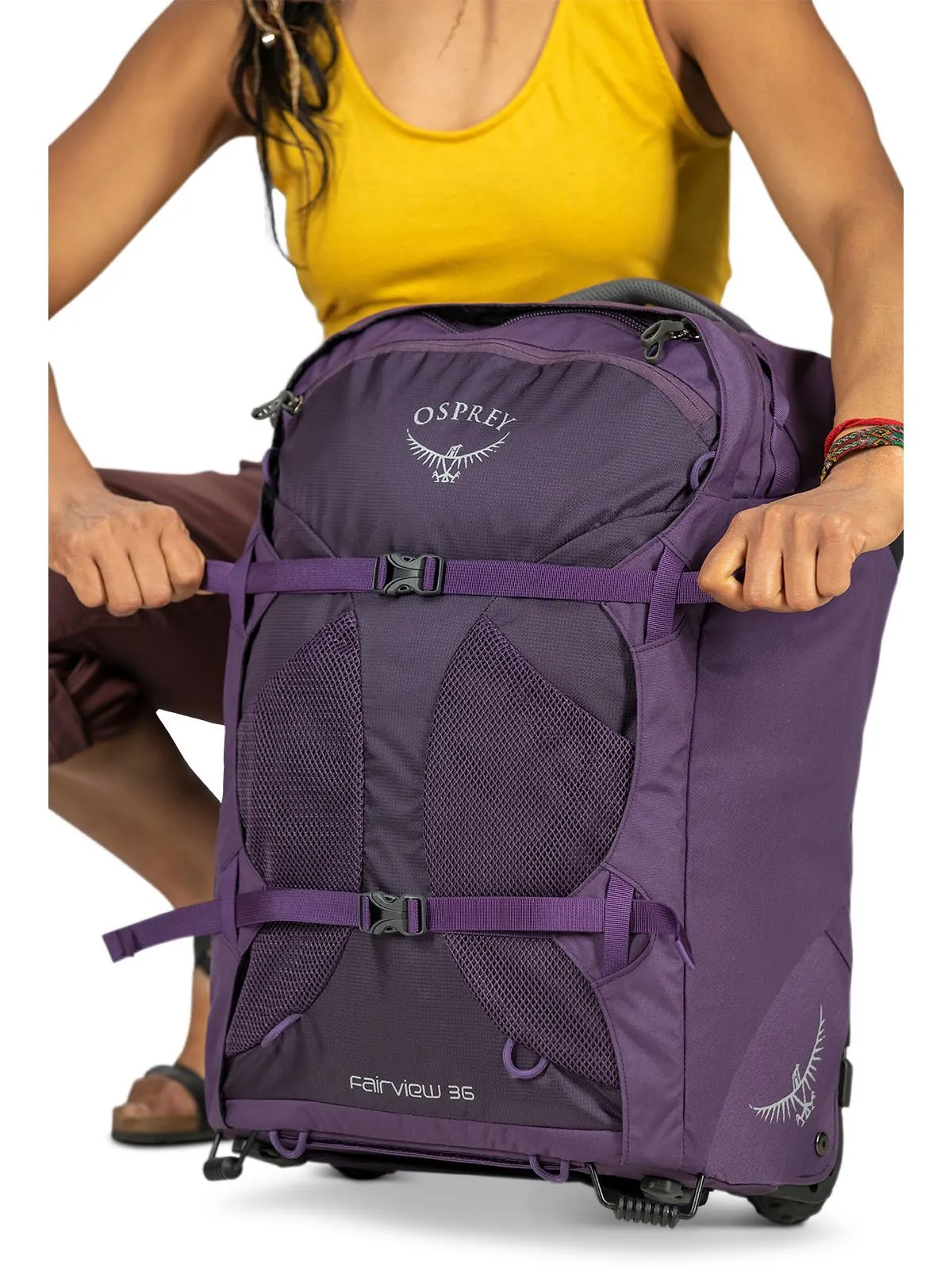 FAIRVIEW WHEELED TRAVEL PACK CARRY-ON 36
