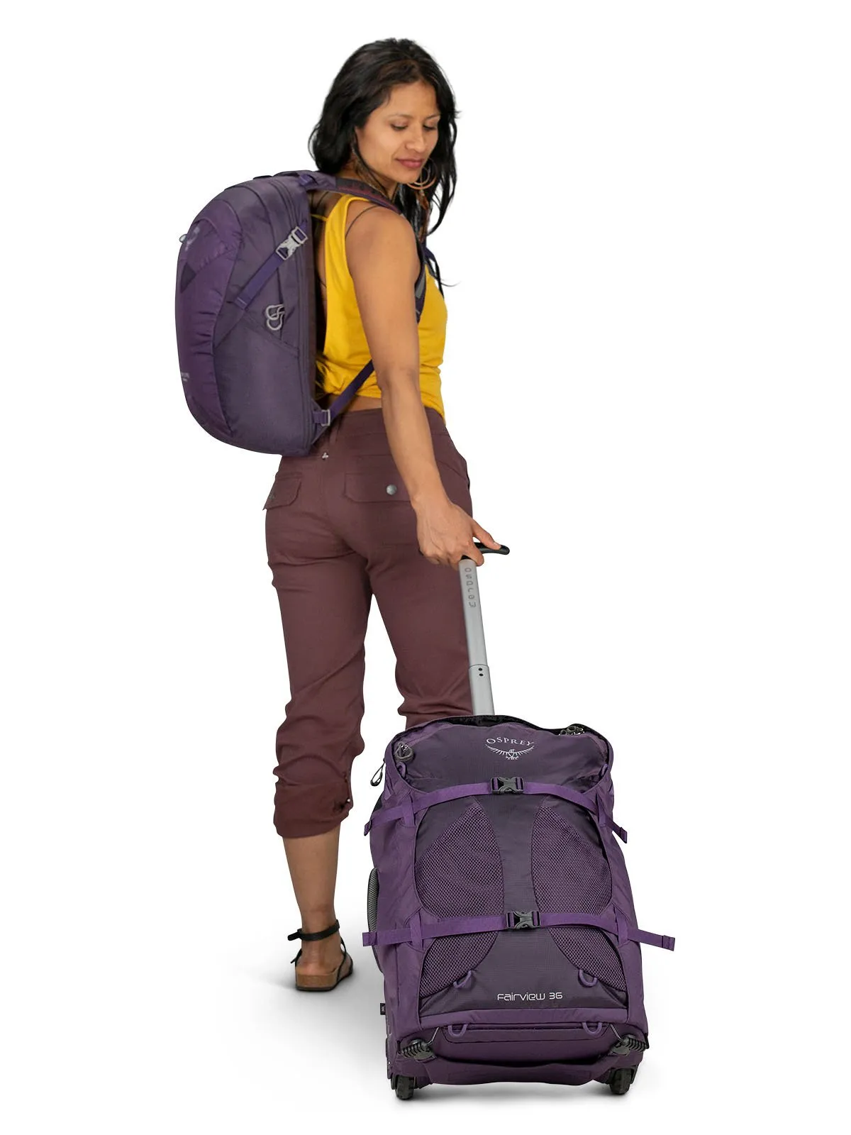 FAIRVIEW WHEELED TRAVEL PACK CARRY-ON 36