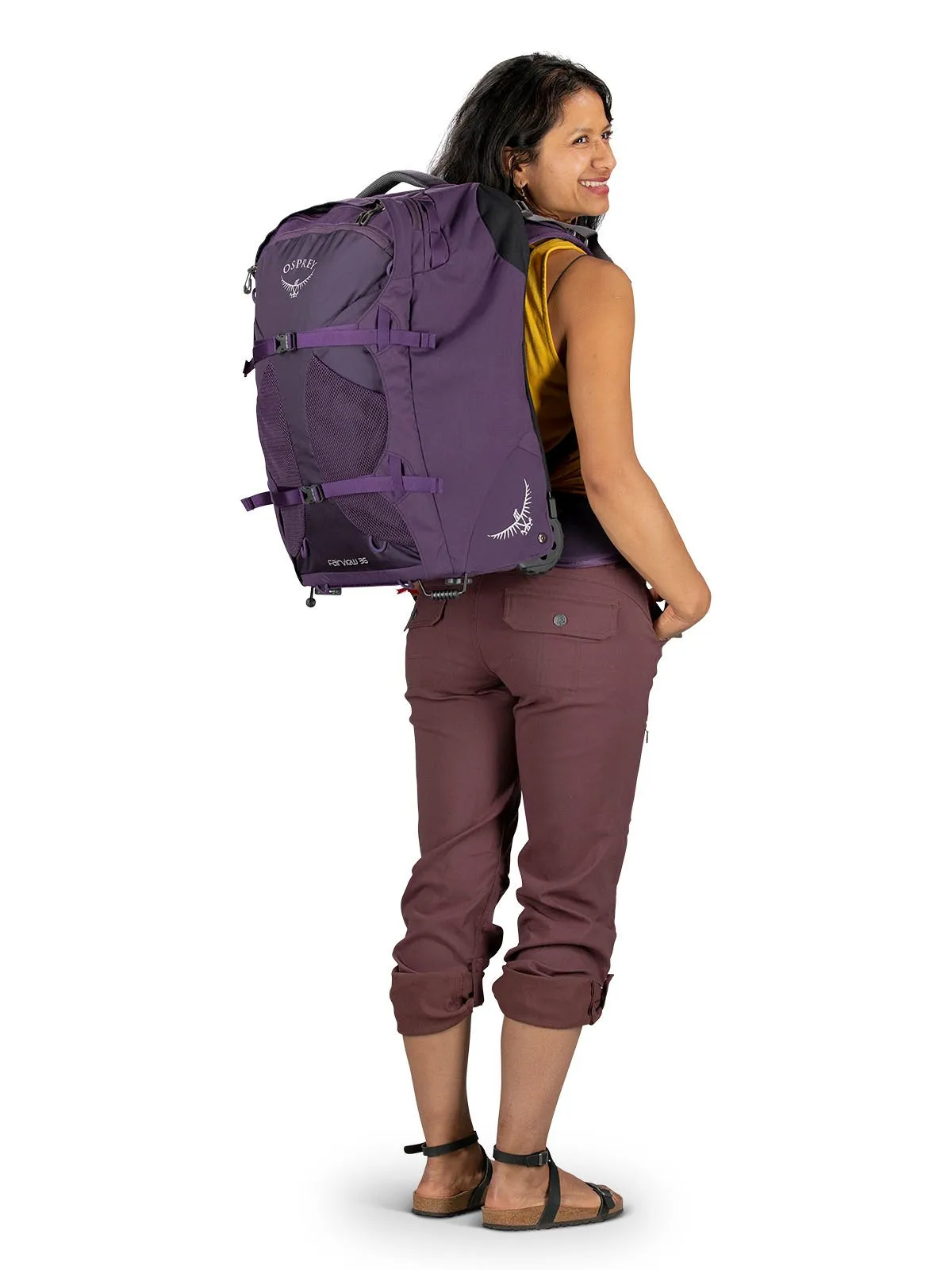 FAIRVIEW WHEELED TRAVEL PACK CARRY-ON 36