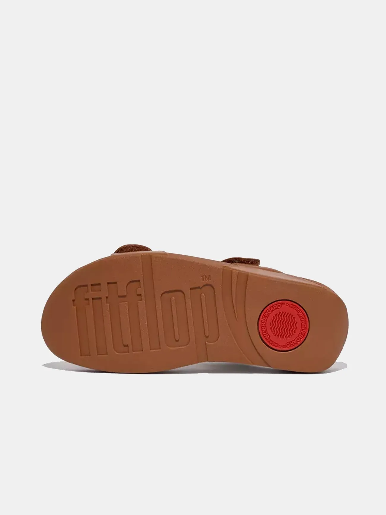 Fitflop Women's Lulu Adjustable Leather Slides