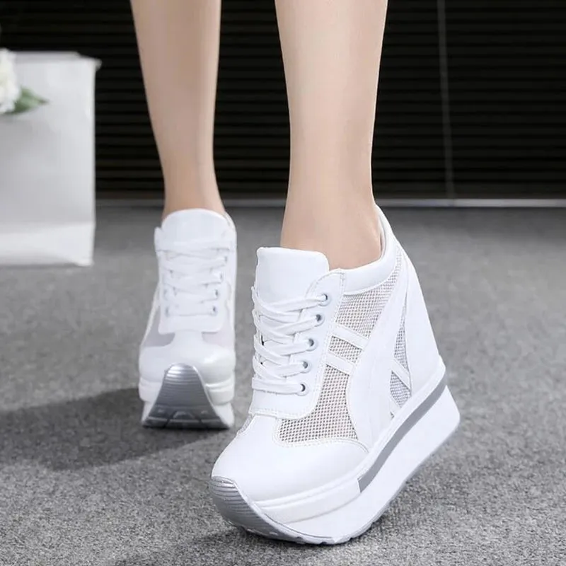 Funki Buys | Boots | Women's Summer Mesh Platform Sneakers