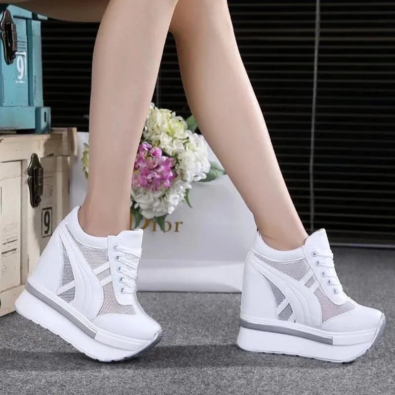 Funki Buys | Boots | Women's Summer Mesh Platform Sneakers