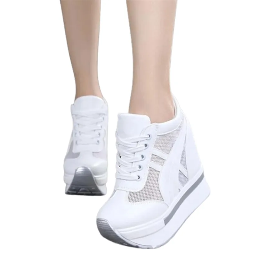 Funki Buys | Boots | Women's Summer Mesh Platform Sneakers