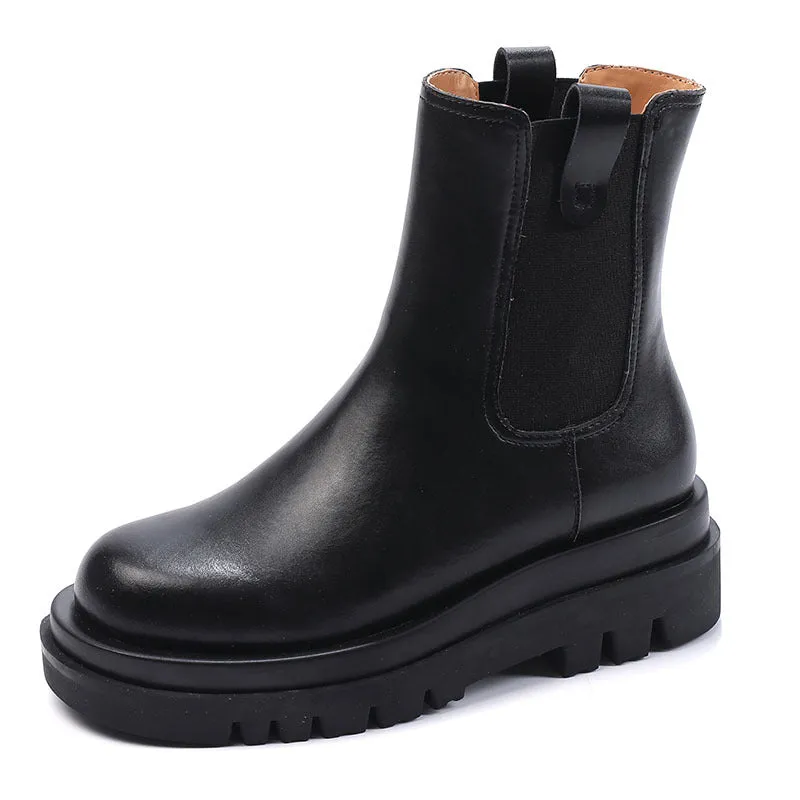 Leather Martin Boots for Women