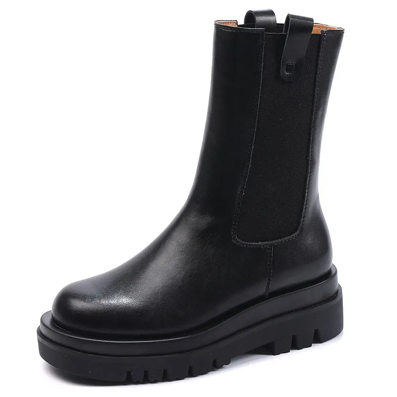 Leather Martin Boots for Women