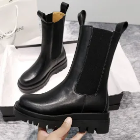 Leather Martin Boots for Women