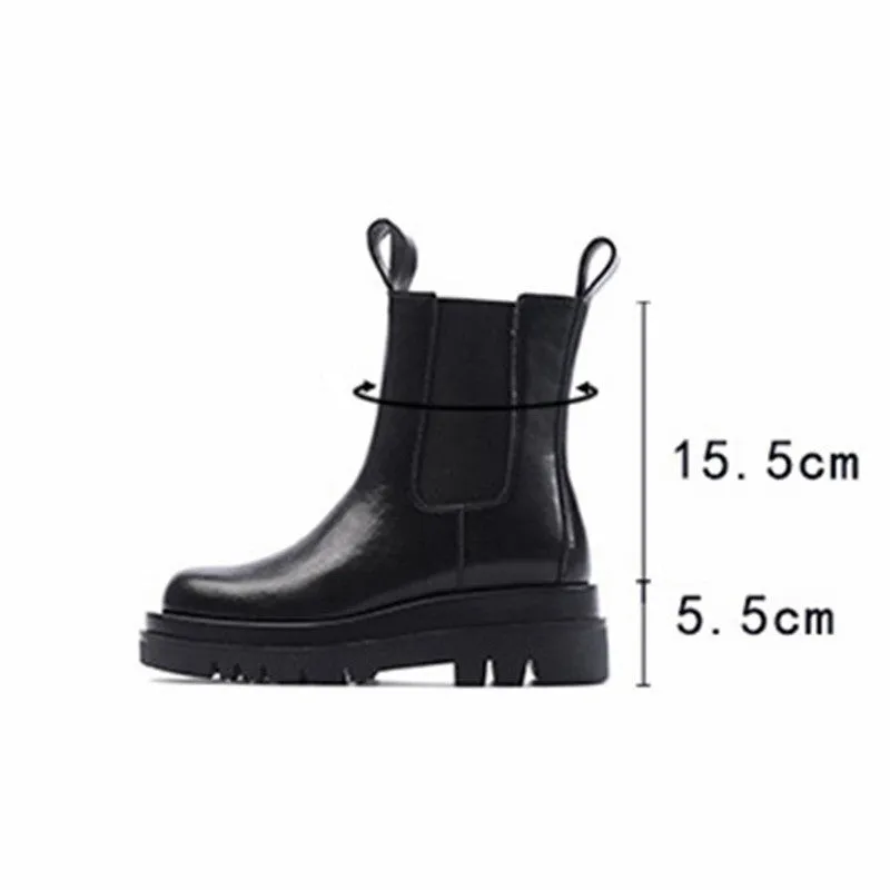 Leather Martin Boots for Women