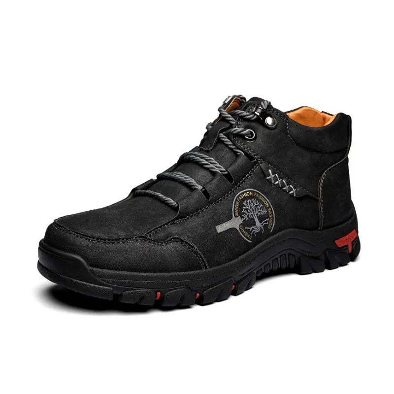 Men Fashion Non Slip Comfy Ankle Boots