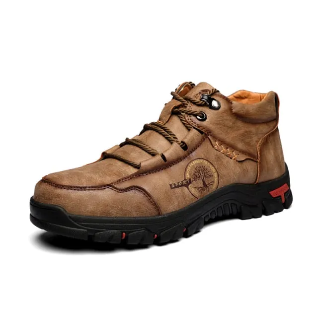 Men Fashion Non Slip Comfy Ankle Boots