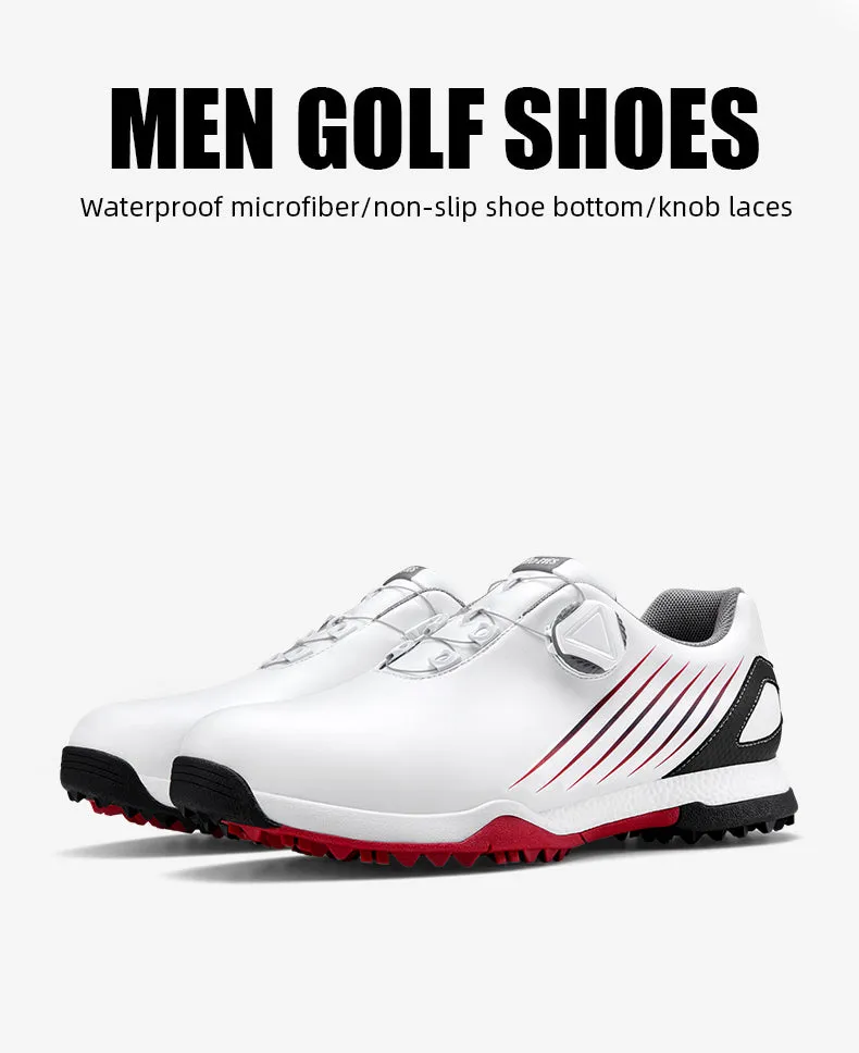 MOEYES M22XZ02 winter golf ball shoes men waterproof golf sneakers custom golf shoes