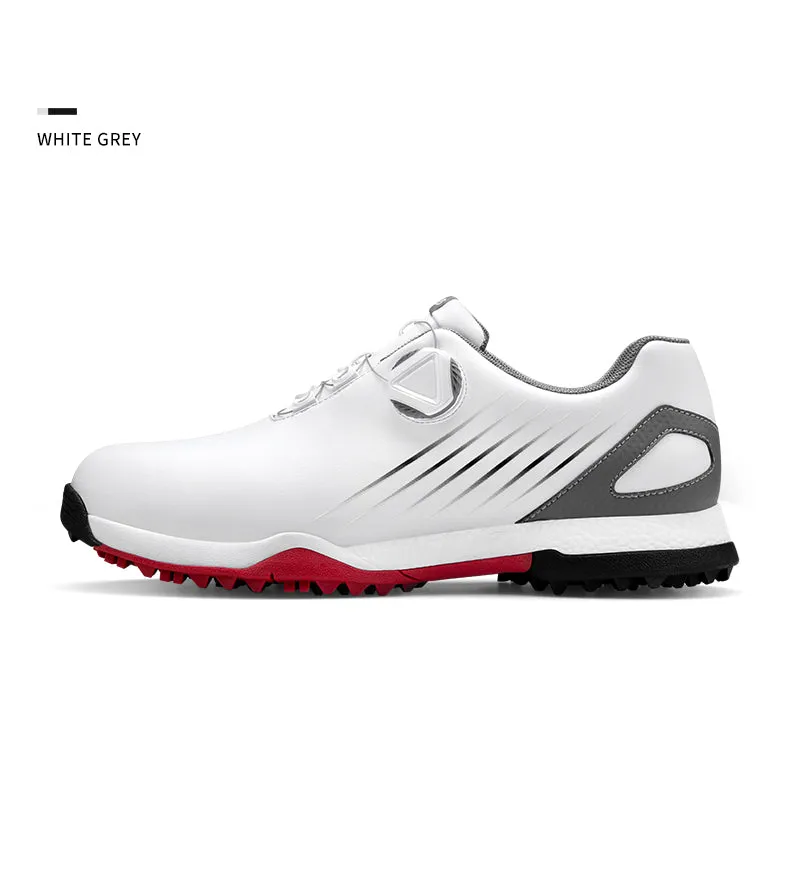 MOEYES M22XZ02 winter golf ball shoes men waterproof golf sneakers custom golf shoes