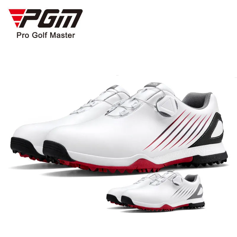 MOEYES M22XZ02 winter golf ball shoes men waterproof golf sneakers custom golf shoes