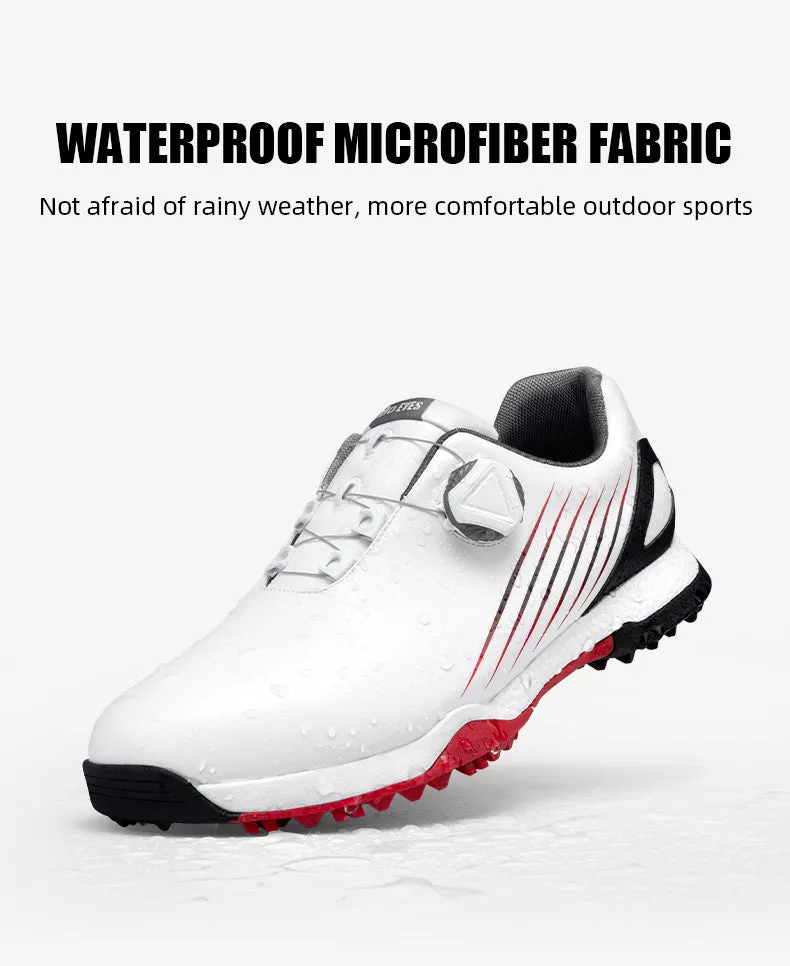 MOEYES M22XZ02 winter golf ball shoes men waterproof golf sneakers custom golf shoes
