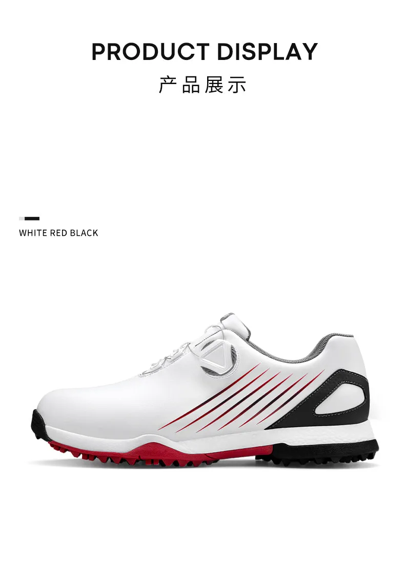MOEYES M22XZ02 winter golf ball shoes men waterproof golf sneakers custom golf shoes