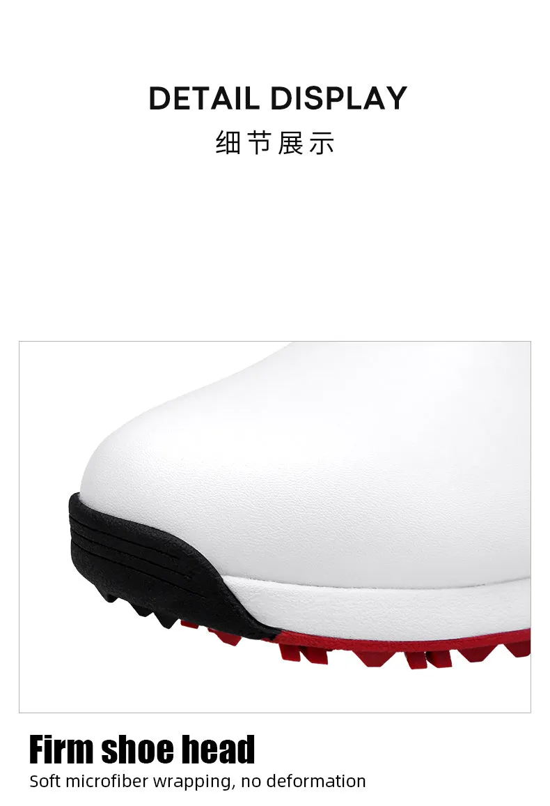 MOEYES M22XZ02 winter golf ball shoes men waterproof golf sneakers custom golf shoes