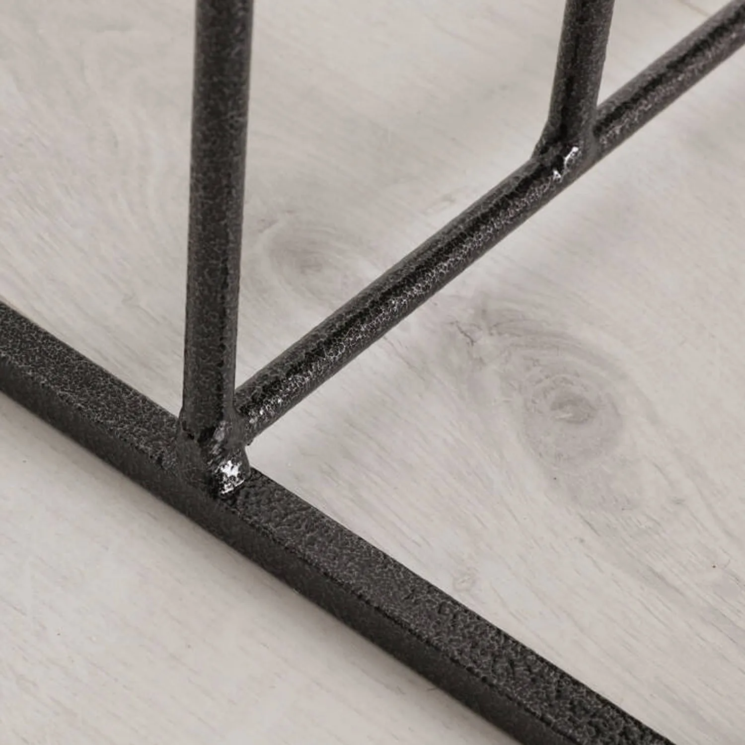 Neo Steel Black Powder Coated Boot Rack - Holds 4 Pairs