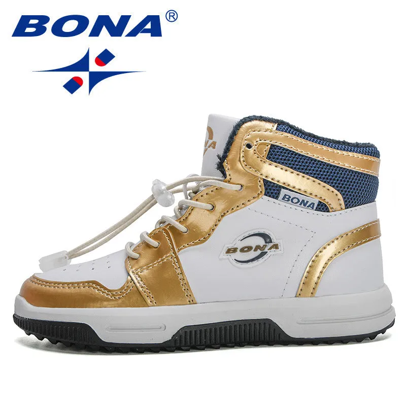 New Designers High Quality Ankle Boots Boys Girls Winter Snow Boots