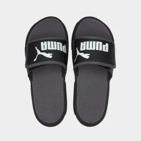 Puma Mens Royalcat Comfort Slide Black/White _ 182157 _ Black