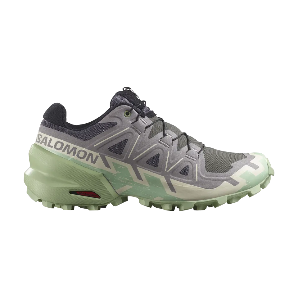 Salomon Women's Speedcross 6 Castlerock/Vanilla Ice/Smoke Green