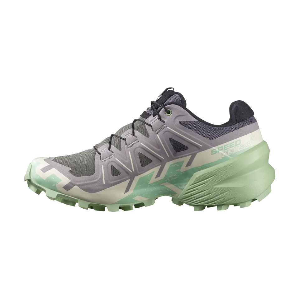 Salomon Women's Speedcross 6 Castlerock/Vanilla Ice/Smoke Green