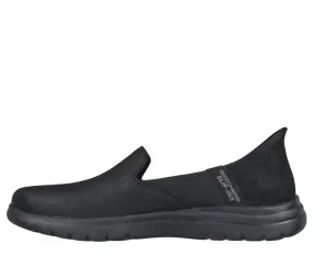 Skechers Women's Slip on Loafer, Black, 9
