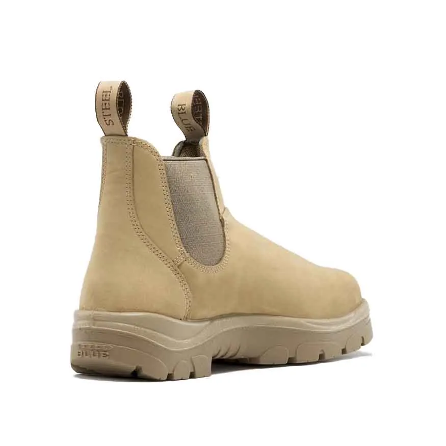 Steel Blue Hobart Soft Toe Work Boots - Sand