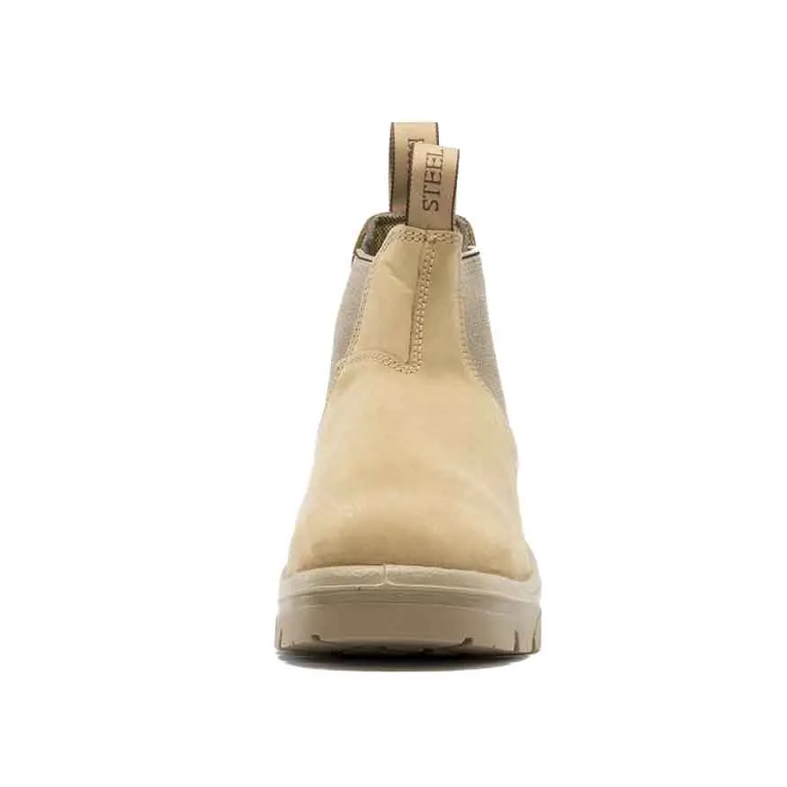 Steel Blue Hobart Soft Toe Work Boots - Sand