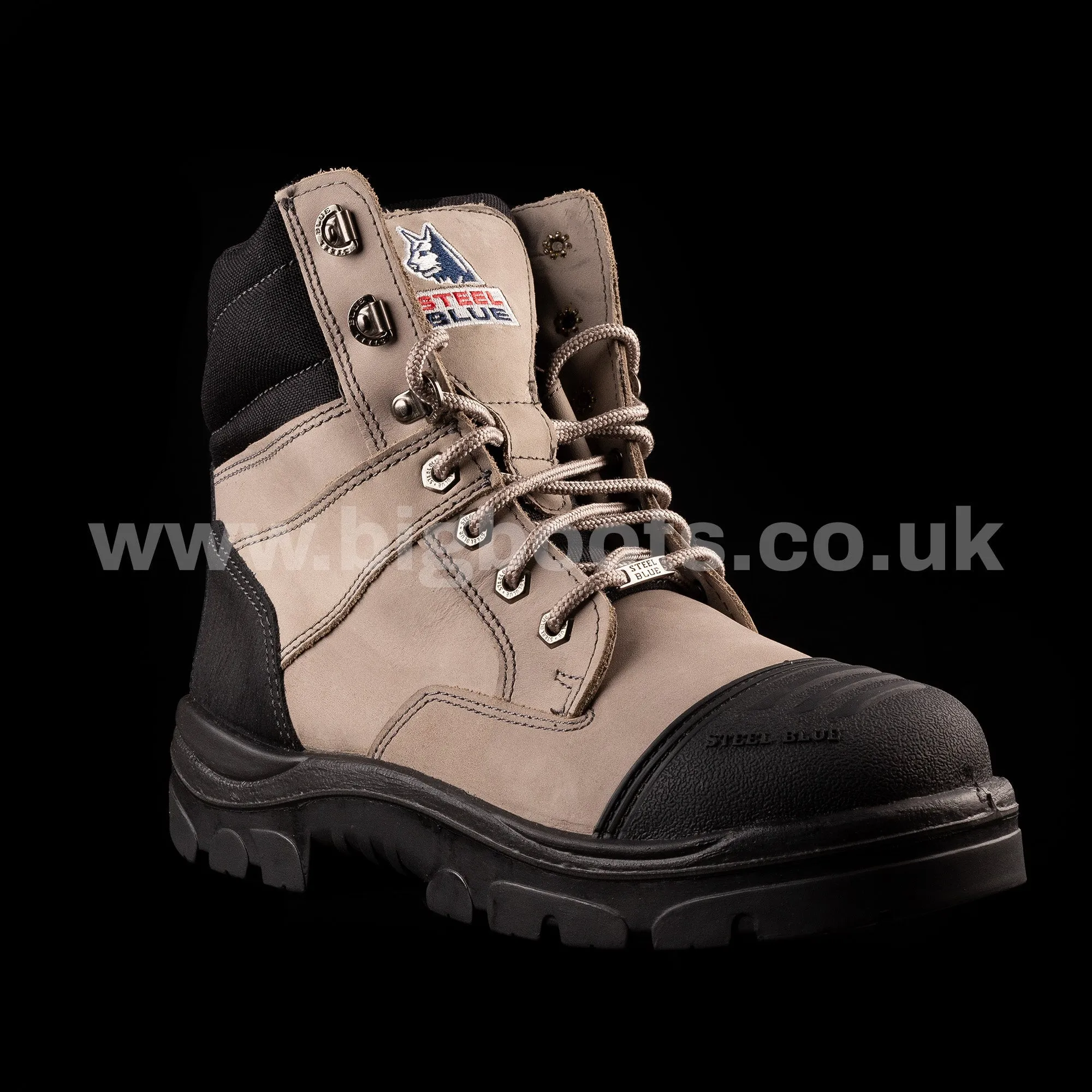 Steel Blue Mens Work Boots Southern Cross Zip S3 - SLATE