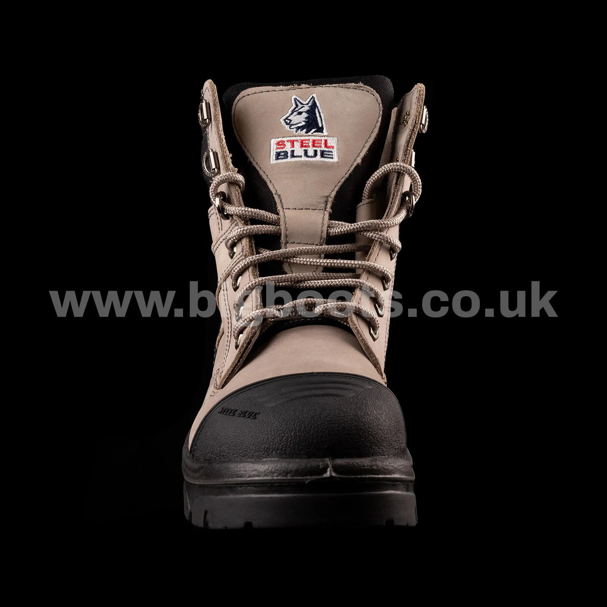 Steel Blue Mens Work Boots Southern Cross Zip S3 - SLATE