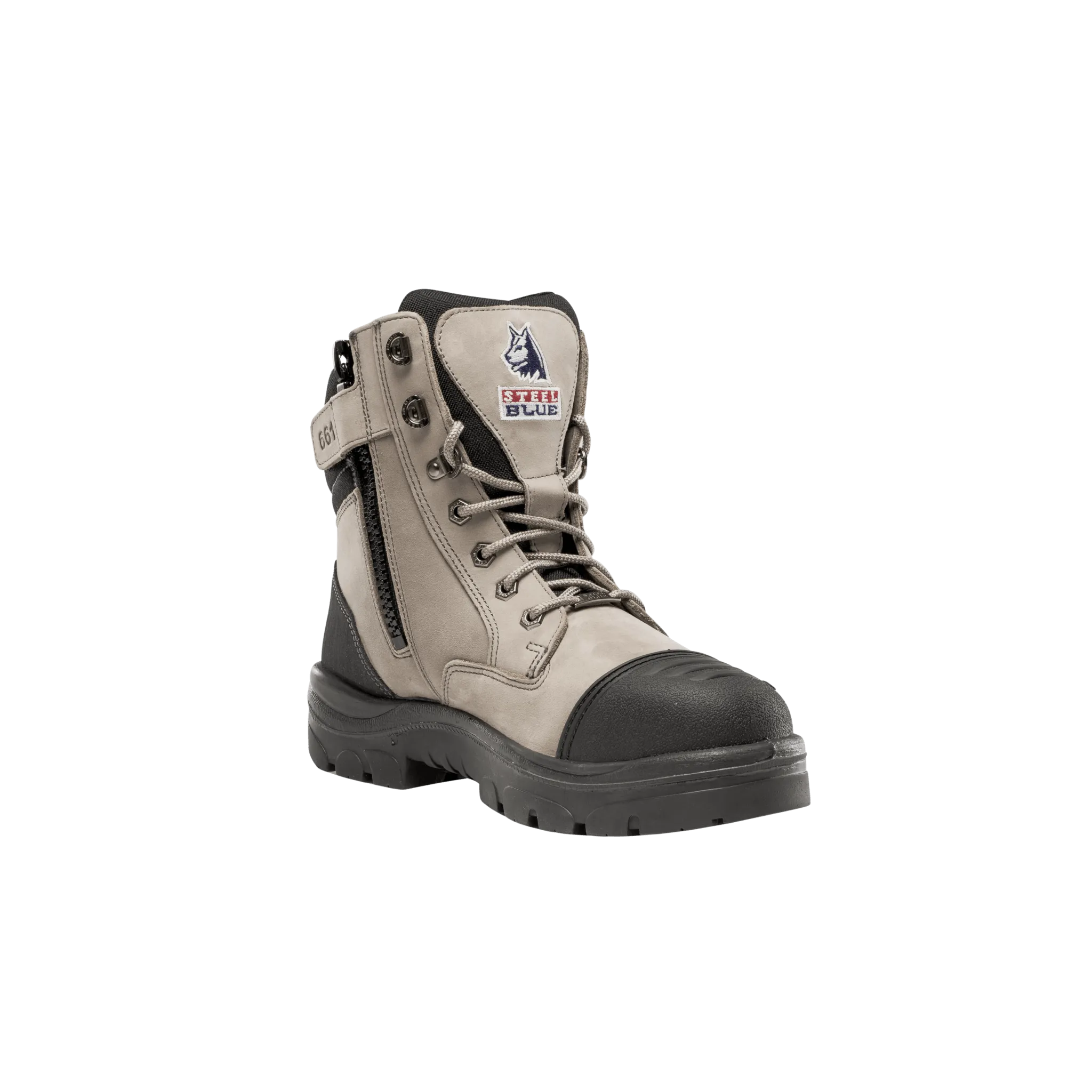 Steel Blue Mens Work Boots Southern Cross Zip S3 - SLATE