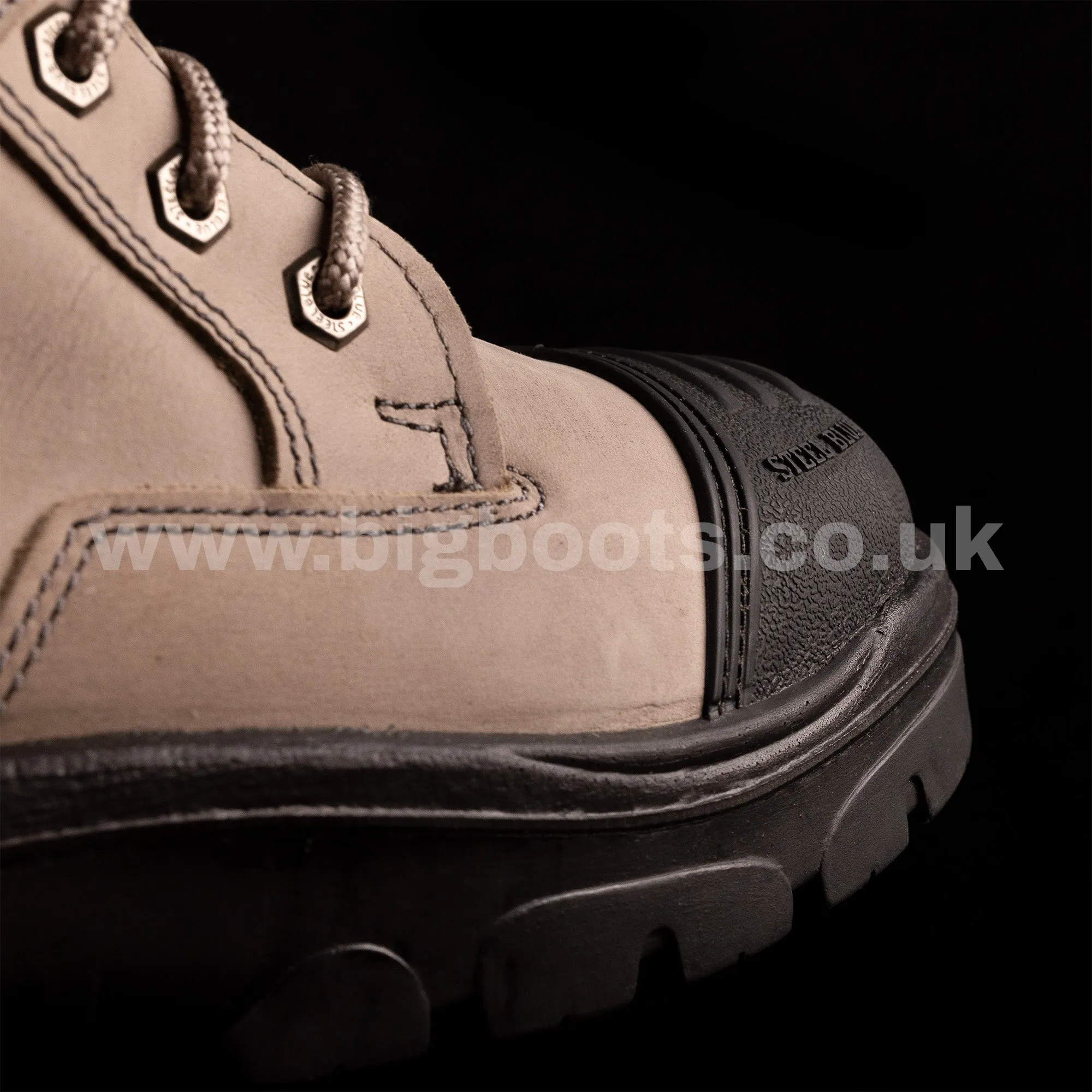 Steel Blue Mens Work Boots Southern Cross Zip S3 - SLATE