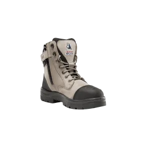 Steel Blue Mens Work Boots Southern Cross Zip S3 - SLATE