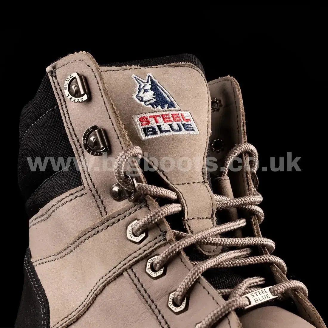 Steel Blue Mens Work Boots Southern Cross Zip S3 - SLATE