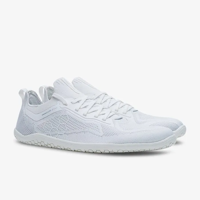 Vivobarefoot Men's Primus Lite Knit in Bright White