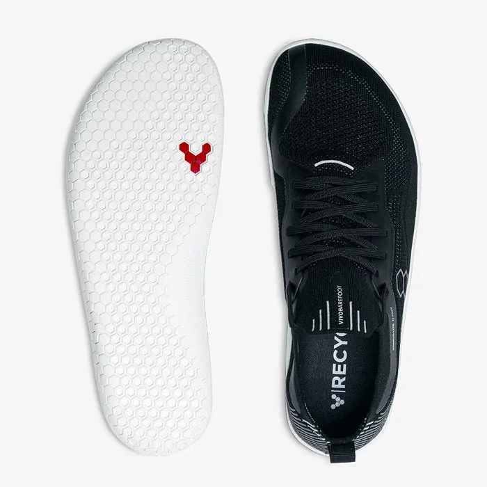 Vivobarefoot Men's Primus Lite Knit in Obsidian