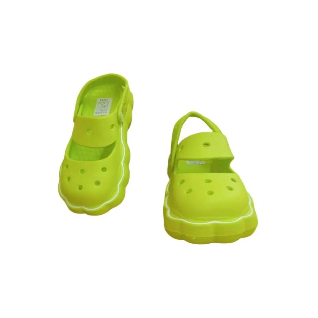 Women Non-slip Cut Out Multi-way Wear Clogs.