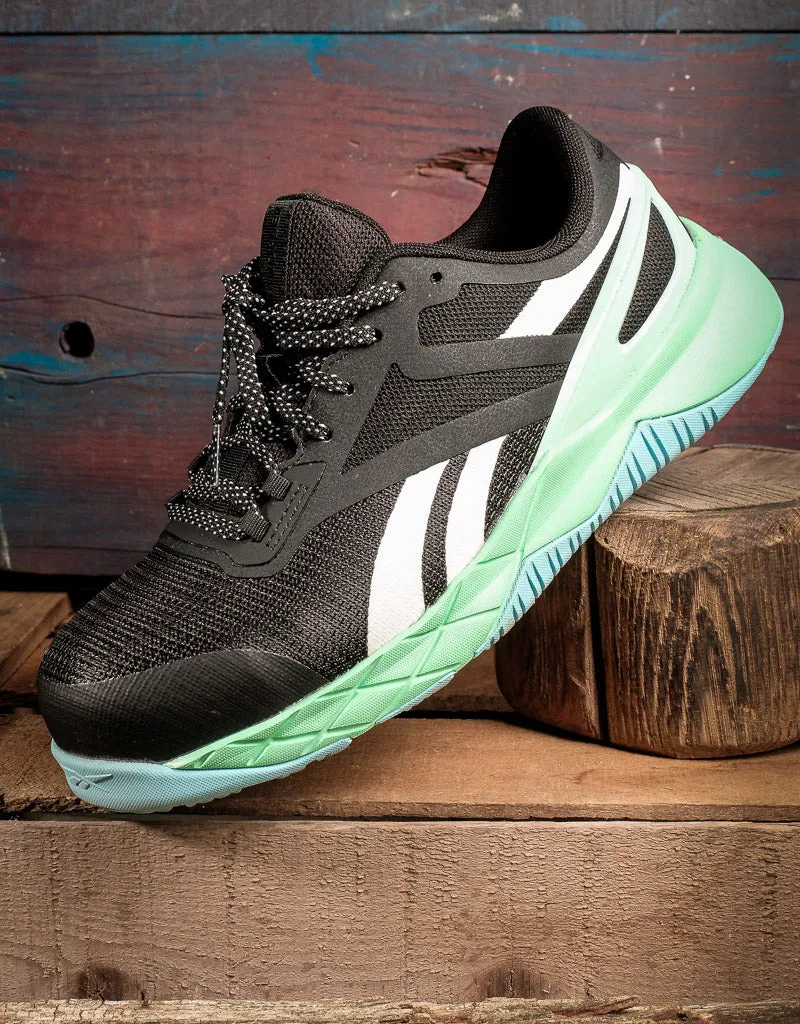 Women's Black/Teal Comp Toe RB365
